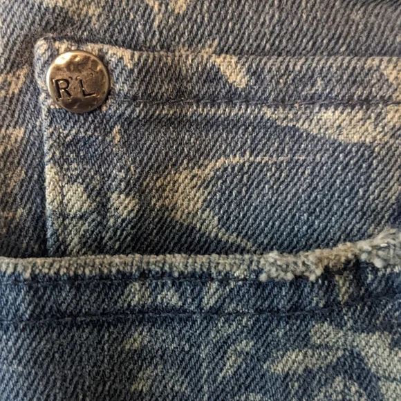 Ralph Lauren Denim and Supply skinny floral jeans - Picture 6 of 6